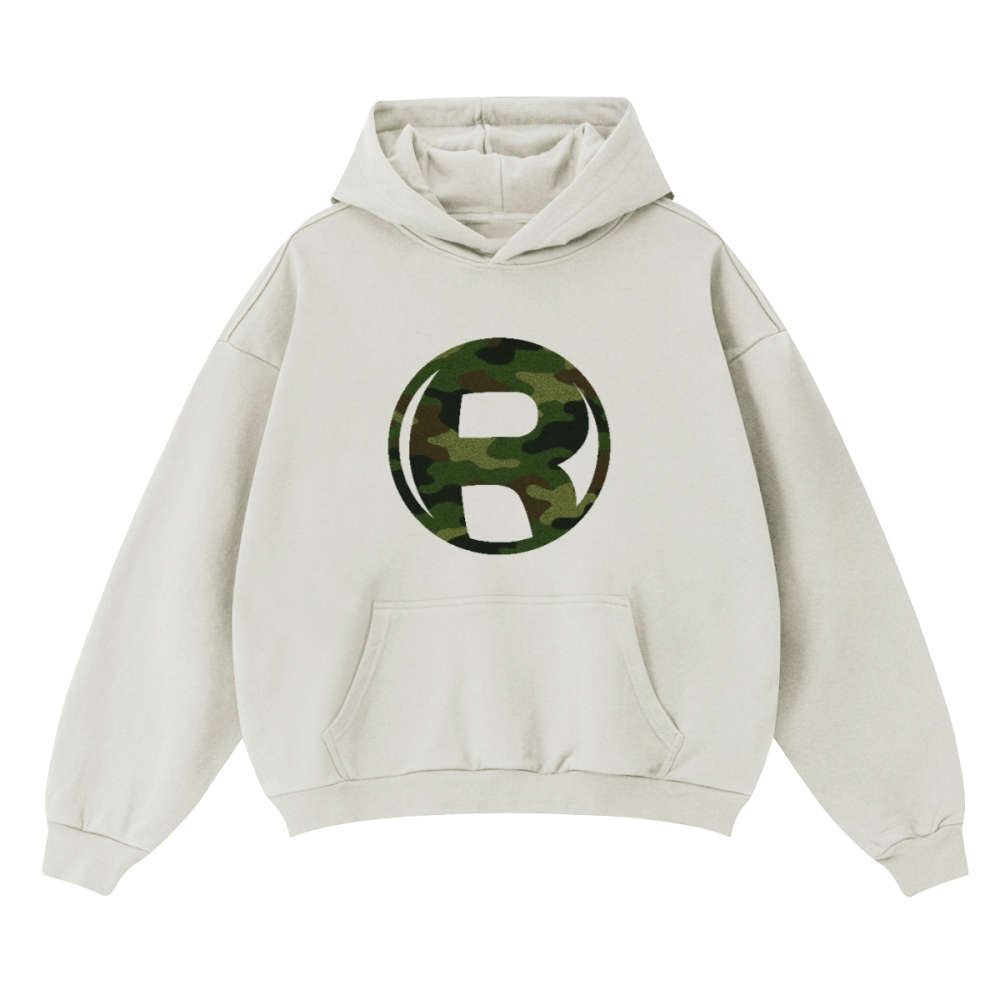 Sweat à capuche unisexe RUSH – Coupe boxy premium 400GSM