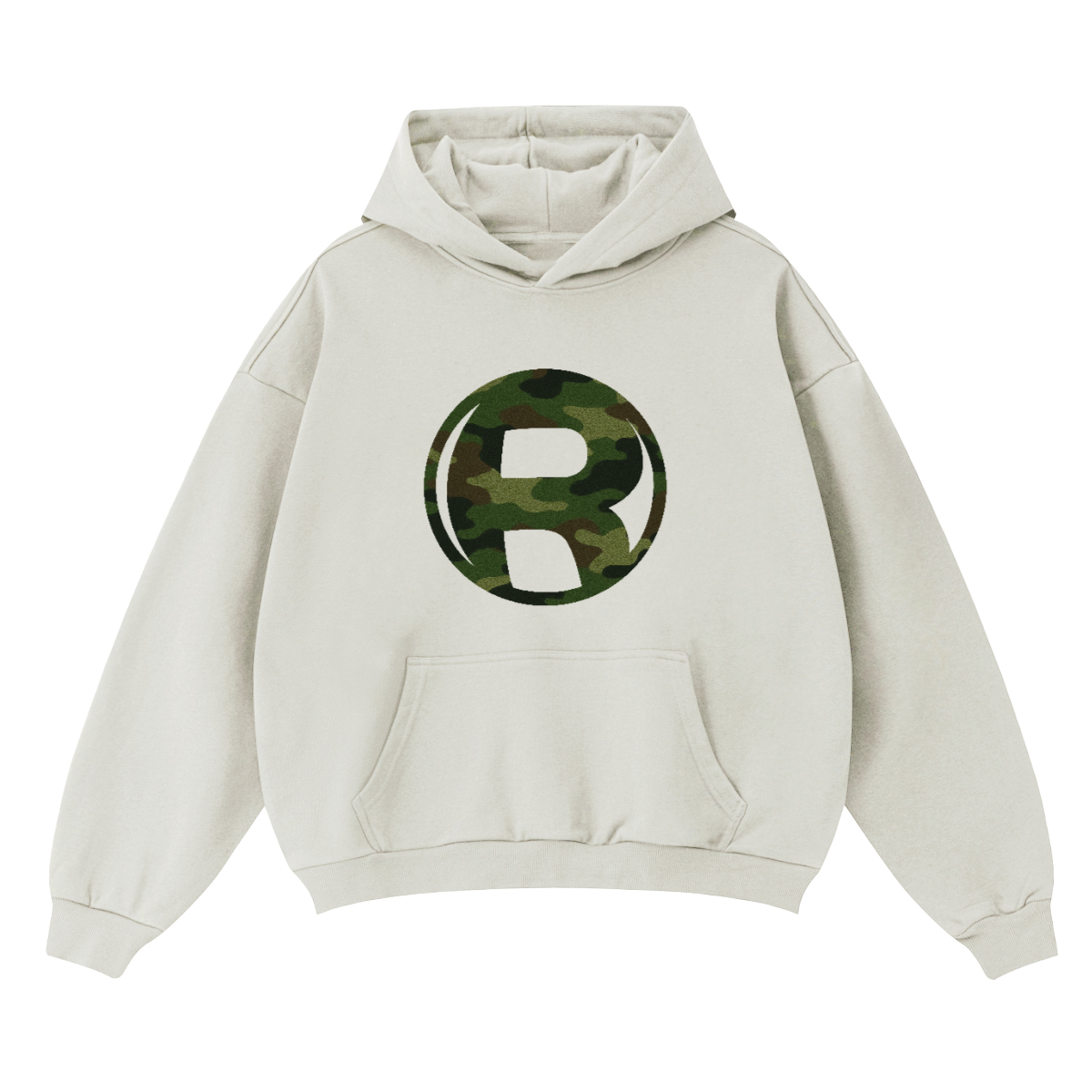 Sweat à capuche unisexe RUSH – Coupe boxy premium 400GSM