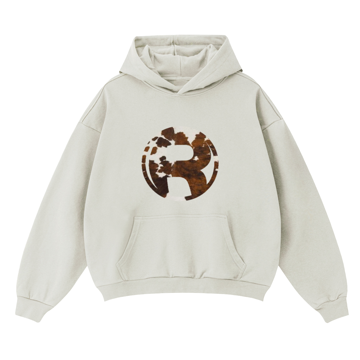 Sweat à capuche unisexe RUSH – Coupe boxy premium 400GSM