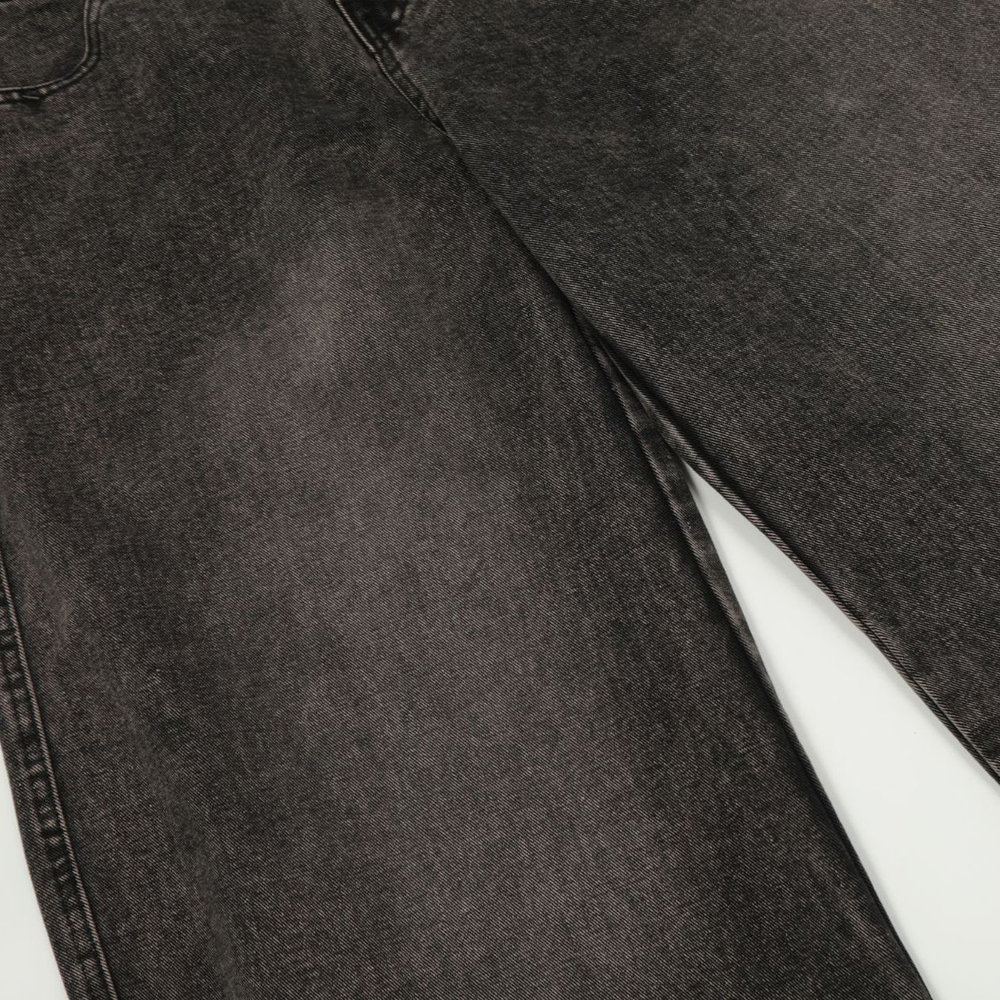 Jean unisexe RUSH – Double Waist Design Hip-Hop Wide Leg